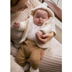 9926 LEGGINGS TRICOT MAYORAL. ROPA PARA BEBES ,PREMAMA Y COLEGIAL - DE 0 5 AÑOS INVIERNO RECIEN NACIDO 0-1M 50CM . Color MARRON.