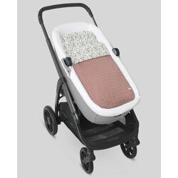 044 182753 Saco coche higuera PAZ RODRÍGUEZ. COCHECITOS-CARRICOCHES PARA BEBE SACOS Y TEXTILES DE CAPAZO . Color Rosa. 