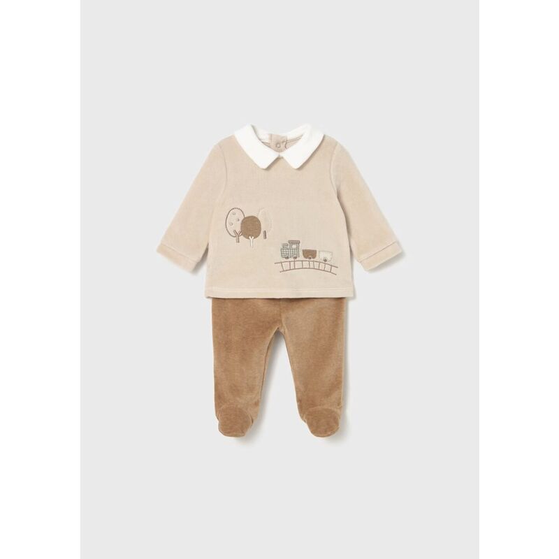 2562 CONJUNTO POLAINA TUNDOSADO MAYORAL. ROPA PARA BEBES ,PREMAMA Y COLEGIAL - DE 0 5 AÑOS INVIERNO RECIEN NACIDO 0-1M 50CM .