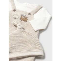 2609 PELELE PETO Y GORRO MAYORAL. ROPA PARA BEBES ,PREMAMA Y COLEGIAL - DE 0 5 AÑOS INVIERNO RECIEN NACIDO 0-1M 50CM . Color