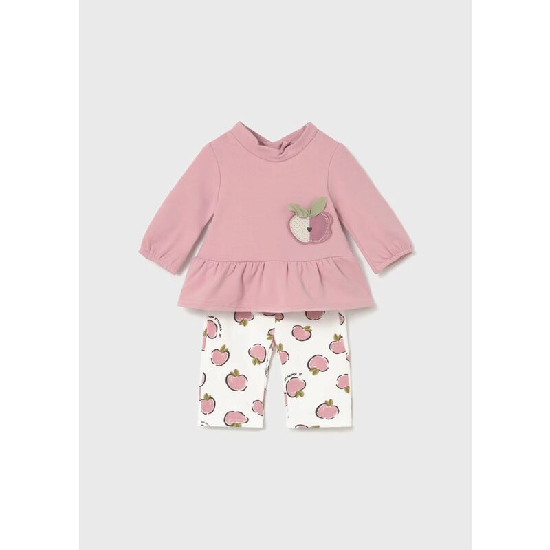 2634 Conjunto de dos piezas Rosa mayoral. ROPA PARA BEBES ,PREMAMA Y COLEGIAL - DE 0 5 AÑOS INVIERNO Chandal NIÑA deportiva .