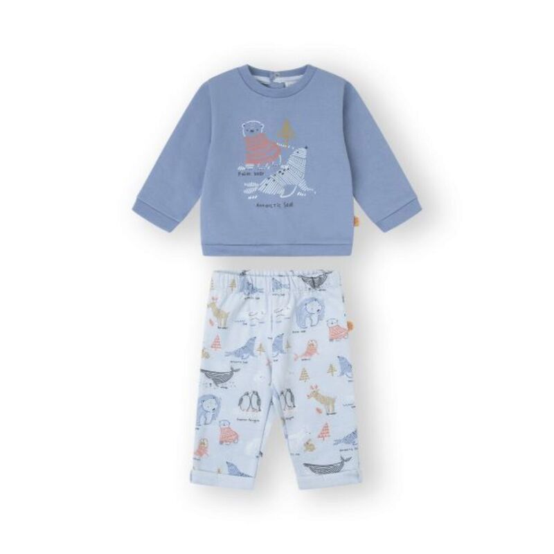 25201020 Conjunto azul antarctic canada house. ROPA PARA BEBES ,PREMAMA Y COLEGIAL - DE 0 5 AÑOS INVIERNO NIÑO Conjuntos