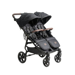 N9411  Silla gemelar VentTwin + Niu olmitos. COCHECITOS-CARRICOCHES PARA BEBE DE GEMELARES . Color GRIS OSCURO . 