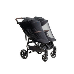 N9411  Silla gemelar VentTwin + Niu olmitos. COCHECITOS-CARRICOCHES PARA BEBE DE GEMELARES . Color GRIS OSCURO . 