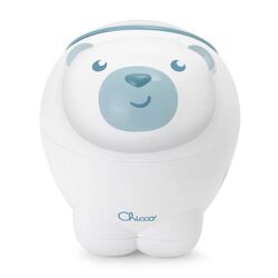 Proyector Osito Polar CHICCO. JUGUETES PARA BEBE - MOVILES, PROYECTORES CARRILLONES . Color Azul. 