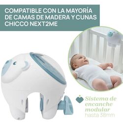 Proyector Osito Polar CHICCO. JUGUETES PARA BEBE - MOVILES, PROYECTORES CARRILLONES . Color Azul. 