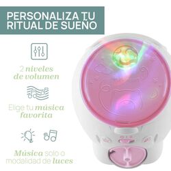 Proyector Osito Polar CHICCO. JUGUETES PARA BEBE - MOVILES, PROYECTORES CARRILLONES . Color Rosa. 