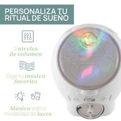 Proyector Osito Polar CHICCO. JUGUETES PARA BEBE - MOVILES, PROYECTORES CARRILLONES . Color ARENA. 