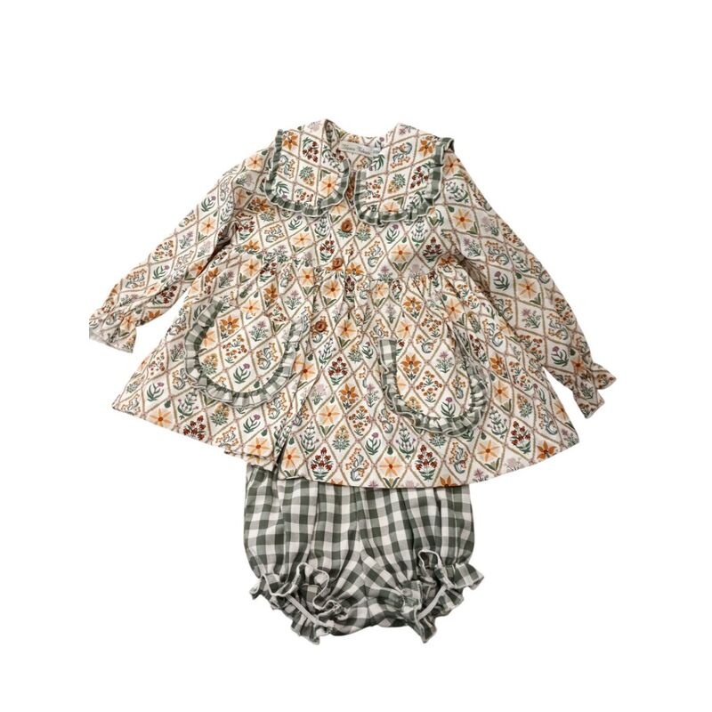121501 JESUSITO COLECCION SEVILLA BLANCA VALIENTE. ROPA PARA BEBES ,PREMAMA Y COLEGIAL - DE 0 5 AÑOS INVIERNO NIÑA Vestidos .