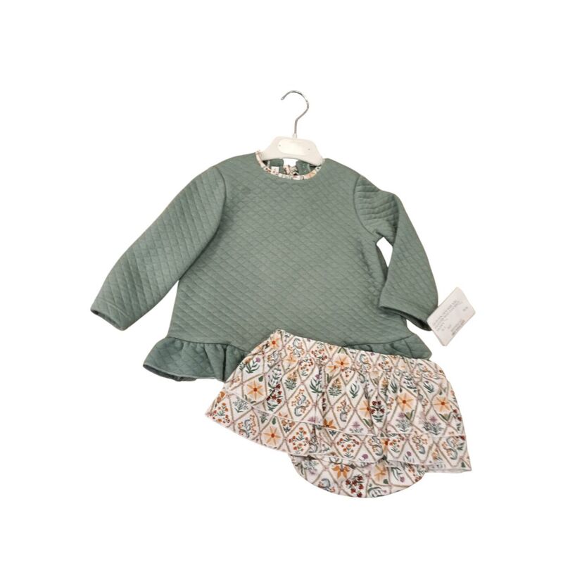 125103 CONJUNTO BEBÉ NIÑA COLECCIÓN SEVILLA BLANCA VALIENTE. ROPA PARA BEBES ,PREMAMA Y COLEGIAL - DE 0 5 AÑOS INVIERNO NIÑA