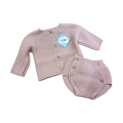 AM 870 CONJUNTO 2 PIEZAS BASICO 1º PUESTA SARDON. ROPA PARA BEBES ,PREMAMA Y COLEGIAL - DE 0 5 AÑOS INVIERNO . TALLAS 3 meses. 