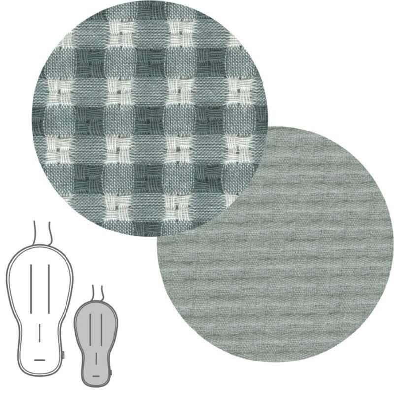 52222 COLCHONETA SILLA BUGA REVERS. VICKY VERDE 43x88x1 CM CAMBRASS. COCHECITOS-CARRICOCHES PARA BEBE SACOS Y TEXTILES