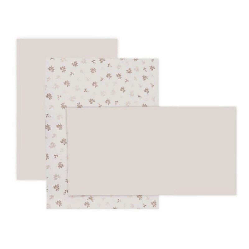 54950 SABANA CUNA 3 PCS (CUNA 60) 60x120x1 CM BRANCH BEIGE CAMBRASS. MOBILIARIO Y DECORACION PARA BEBE - ROPA CUNA MINICUNA