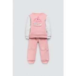 25432 Conjunto de manga larga Isabel Mora. ROPA PARA BEBES ,PREMAMA Y COLEGIAL - DE 0 5 AÑOS INFANTIL VERANO NIÑA Conjuntos