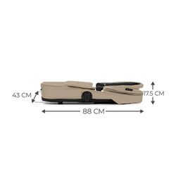 Coche duo Carrito bebé 2en1 YOXI kinderckraft. COCHECITOS-CARRICOCHES PARA BEBE DE DOS PIEZAS EN TRES . Color MYSTIC GREEN. 