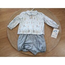 25390 CONJUNTO DE NIÑO BABYFERR. ROPA PARA BEBES ,PREMAMA Y COLEGIAL - DE 0 5 AÑOS . TALLAS 3 meses. 