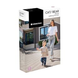 31108010082 Correa de bebé para caminar Cat Gris KIKABOO. PUERICULTURA Y COMPLEMENTOS PARA BEBES - SEGURIDAD ACCESORIOS DE .