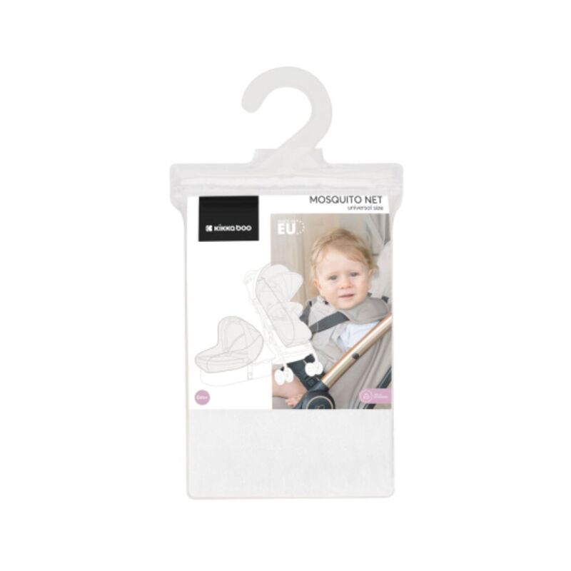 31108040071 Mosquitera para carrito de bebé Blanco KIKKABOO. COCHECITOS-CARRICOCHES PARA BEBE ACCESORIOS DE . Color 0. 