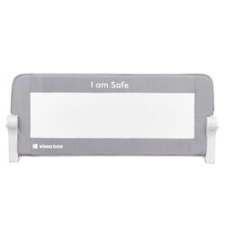 Barrera de cama I am safe 102cm Gris KIKKABOO. PUERICULTURA Y COMPLEMENTOS PARA BEBES - SEGURIDAD CASA BARRERAS DE CAMA . Color