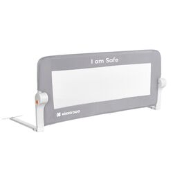 Barrera de cama I am safe 102cm Gris KIKKABOO. PUERICULTURA Y COMPLEMENTOS PARA BEBES - SEGURIDAD CASA BARRERAS DE CAMA . Color