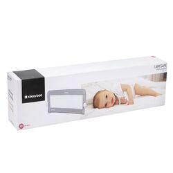 Barrera de cama I am safe 102cm Gris KIKKABOO. PUERICULTURA Y COMPLEMENTOS PARA BEBES - SEGURIDAD CASA BARRERAS DE CAMA . Color