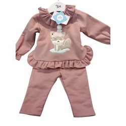 CB 650 CHANDAL BEBE MOD.ZORRITA SARDON. ROPA PARA BEBES ,PREMAMA Y COLEGIAL - DE 0 5 AÑOS INVIERNO NIÑA deportiva . TALLAS 3