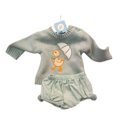 MA 262 CONJUNTO 2 PIEZAS BRAGA FAMILIA PATITO SARDON. ROPA PARA BEBES ,PREMAMA Y COLEGIAL - DE 0 5 AÑOS INVIERNO Conjuntos