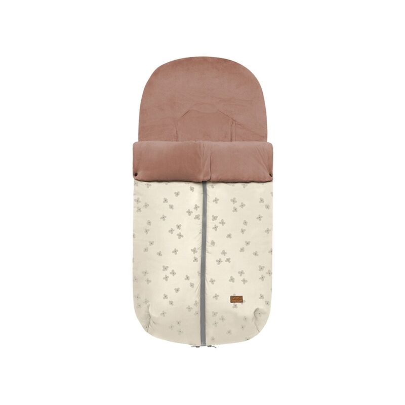 B034H2505 SACO SILLA BERGEN PELO   FLOWER ECRU PRAIA. COCHECITOS-CARRICOCHES PARA BEBE SACOS Y TEXTILES SILLA PASEO INVIERNO .
