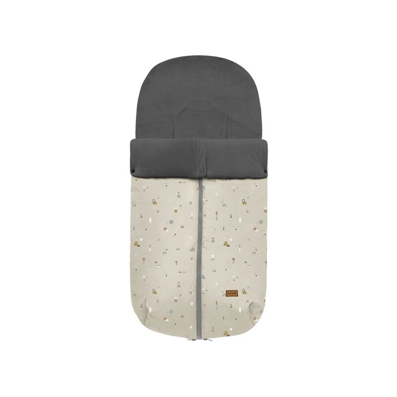 B034H2511 SACO SILLA BERGEN PELO   MINI GEOMETRIC PRAIA. COCHECITOS-CARRICOCHES PARA BEBE SACOS Y TEXTILES SILLA PASEO INVIERNO