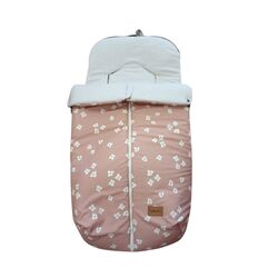B034H25P06 SACO SILLA BERGEN PUNTO   FLOWER TEJA PRAIA. COCHECITOS-CARRICOCHES PARA BEBE SACOS Y TEXTILES SILLA PASEO INVIERNO .