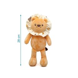 5349 PELUCHE LEÓN KIOKIDS. JUGUETES PARA BEBE - PRIMEROS PELUCHES Y MUÑECOS . Color 0. 