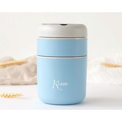 Termo 710ml acero inoxidable KIOKIDS. PUERICULTURA Y COMPLEMENTOS PARA BEBES - COMIDA TERMOS RECIPIENTES . Color Azul. 