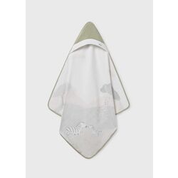 9988 TOALLA MAYORAL. ROPA PARA BEBES ,PREMAMA Y COLEGIAL - DE 0 5 AÑOS INVIERNO RECIEN NACIDO 0-1M 50CM . Color Verde. TALLAS