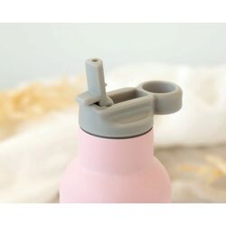 KIOKIDS BOTELLA ROSA DE ACERO INOXIDABLE 350ML KIOKIDS. PUERICULTURA Y COMPLEMENTOS PARA BEBES - COMIDA VASOS TAZAS . Color