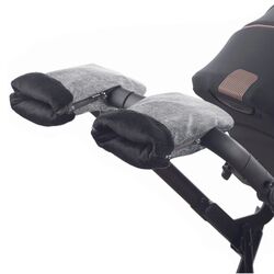 Manoplas polipiel silla paseo  Jané 80486. COCHECITOS-CARRICOCHES PARA BEBE ACCESORIOS DE . Color GRIS . 