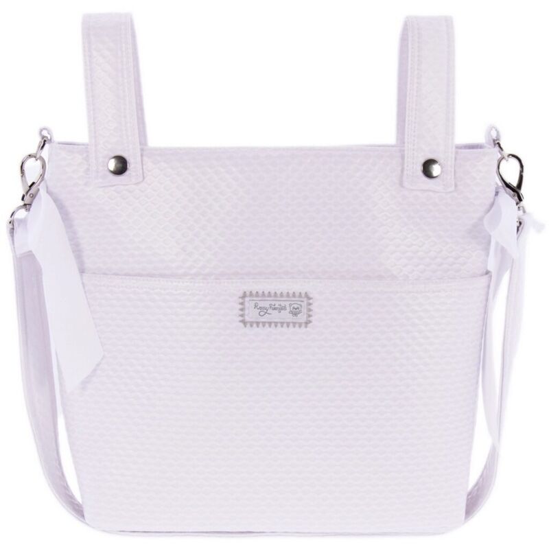 6701NP Talega Md 01NP Napoles Plastificado ARTESANIA ROSY. COCHECITOS-CARRICOCHES PARA BEBE SACOS Y TEXTILES BOLSOS ,TALEGAS