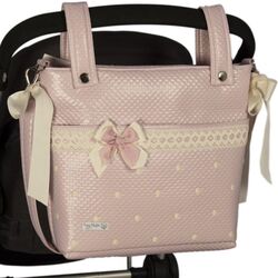 Talega o Bolso Silla Md 559 Bodoques Le - Rosa Empolvado 66559 ARTESANIA ROSY. COCHECITOS-CARRICOCHES PARA BEBE SACOS Y TEXTILES