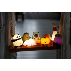 InnoGIO Luz Nocturna de Silicona GIOpumpkin GIO-146. PUERICULTURA Y COMPLEMENTOS PARA BEBES - SEGURIDAD ACCESORIOS DE CASA