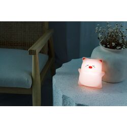 InnoGIO Luz Nocturna de Silicona GIOsleepy Piggy GIO-144. PUERICULTURA Y COMPLEMENTOS PARA BEBES - SEGURIDAD ACCESORIOS DE CASA