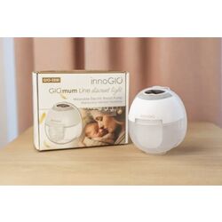 GIOmum Line Discreet Light – Extractor eléctrico portátil con luz GIO-359I. PUERICULTURA Y COMPLEMENTOS PARA BEBES - PORTEO
