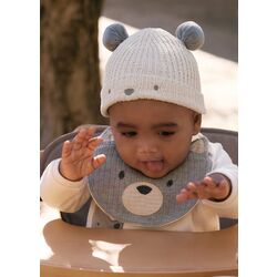 9933 SET DE GORRO Y CALCETÍN MAYORAL. ROPA PARA BEBES ,PREMAMA Y COLEGIAL - DE 0 5 AÑOS INVIERNO RECIEN NACIDO 0-1M 50CM .