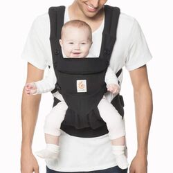 EBCS360BLK Omni Classic Cotton - Onyx Black ergobaby. PUERICULTURA Y COMPLEMENTOS PARA BEBES - PORTEO LACTANCIA MOCHILAS