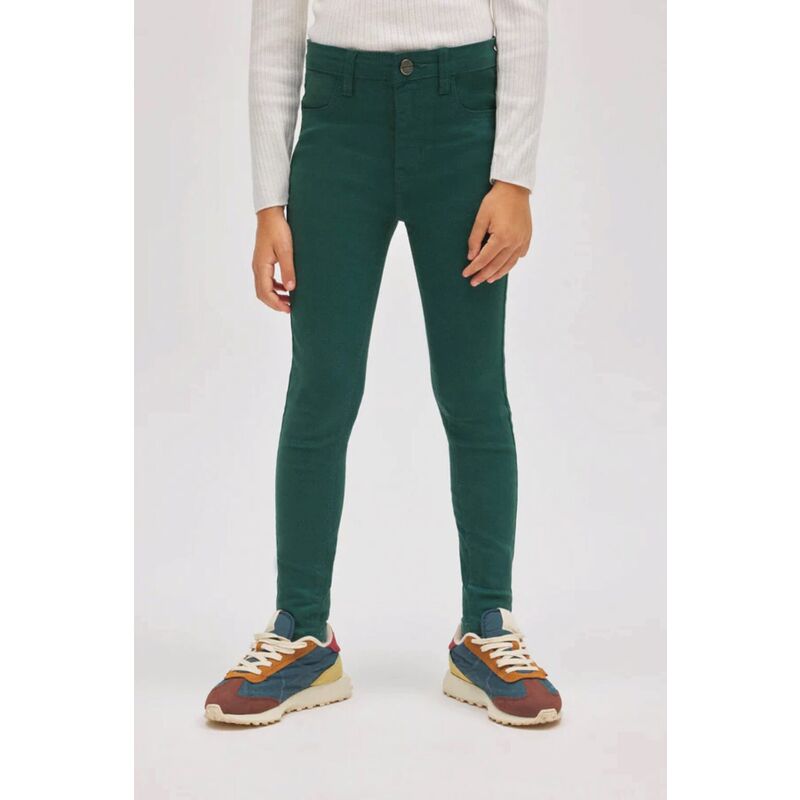 Pantalón niña vaquero pitillo verde botella. ROPA PARA BEBES ,PREMAMA Y COLEGIAL - DE 0 5 AÑOS INVIERNO NIÑA NIÑO Pantalones
