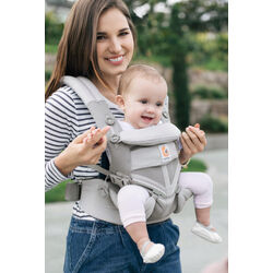 ERGOBABY MOCHILA PORTABEBÉ OMNI 360 GRIS PERLA. PUERICULTURA Y COMPLEMENTOS PARA BEBES - PORTEO LACTANCIA MOCHILAS PORTABEBE