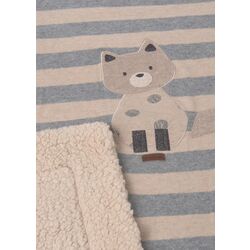 9956 MANTA CON BORREGO MAYORAL. ROPA PARA BEBES ,PREMAMA Y COLEGIAL - DE 0 5 AÑOS INVIERNO RECIEN NACIDO 0-1M 50CM