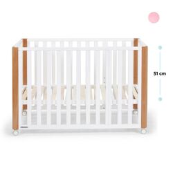 Cuna de Madero KOYA kinderckraft. MOBILIARIO Y DECORACION PARA BEBE - CUNAS . Color Blanco. 