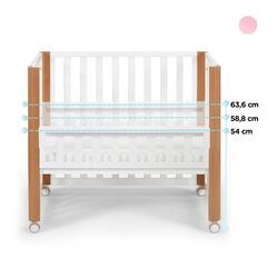 Cuna de Madero KOYA kinderckraft. MOBILIARIO Y DECORACION PARA BEBE - CUNAS . Color Blanco. 