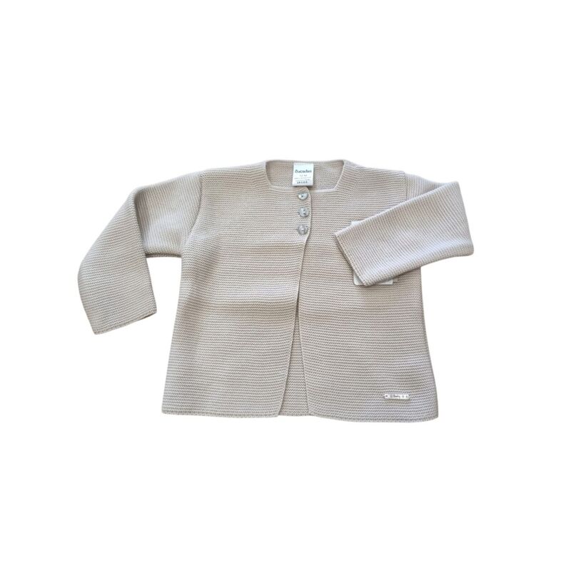 R3096 Chaqueta bebé punto larga invierno Mis Cucadas. ROPA PARA BEBES ,PREMAMA Y COLEGIAL - DE 0 5 AÑOS INVIERNO NIÑO Jerseys