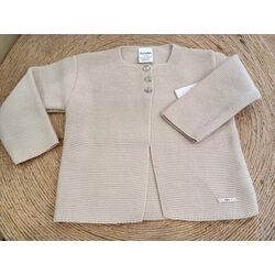 R3096 Chaqueta bebé punto larga invierno Mis Cucadas. ROPA PARA BEBES ,PREMAMA Y COLEGIAL - DE 0 5 AÑOS INVIERNO NIÑO Jerseys