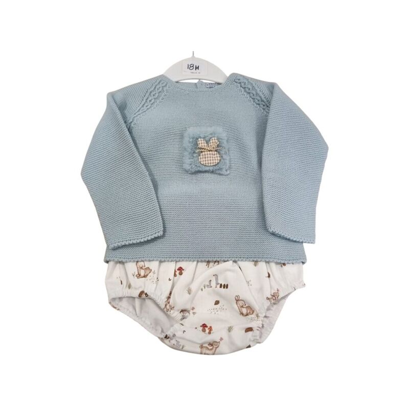 1531833 Conjunto braguita Bambi y conejo pangasa. ROPA PARA BEBES ,PREMAMA Y COLEGIAL - DE 0 5 AÑOS INVIERNO NIÑO Conjuntos